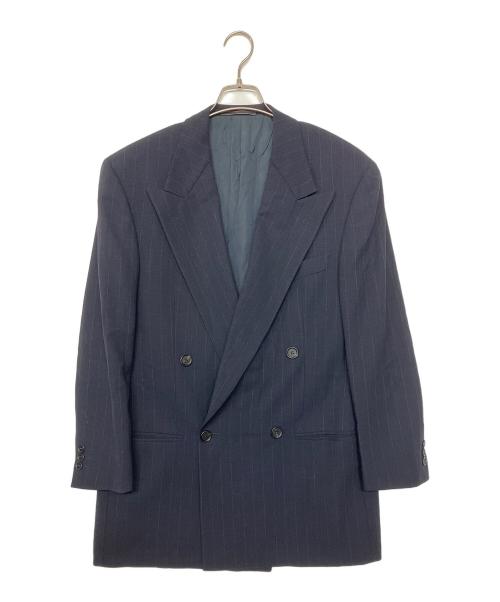 ERMENEGILDO ZEGNA（エルメネジルド・ゼニア）ERMENEGILDO ZEGNA (エルメネジルド・ゼニア) セットアップ ネイビー サイズ:48の古着・服飾アイテム