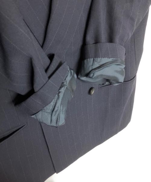 ERMENEGILDO ZEGNA（エルメネジルド・ゼニア）ERMENEGILDO ZEGNA (エルメネジルド・ゼニア) セットアップ ネイビー サイズ:48の古着・服飾アイテム