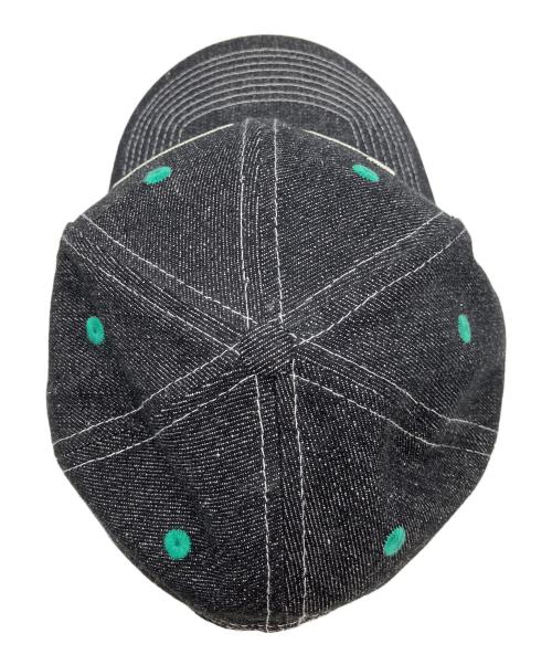 b.Eautiful（ビービューティフル）b.Eautiful (ビービューティフル) デニムキャップ ブラックの古着・服飾アイテム