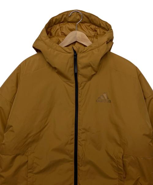 adidas（アディダス）adidas (アディダス) 中綿ジャケット ベージュ サイズ:Mの古着・服飾アイテム