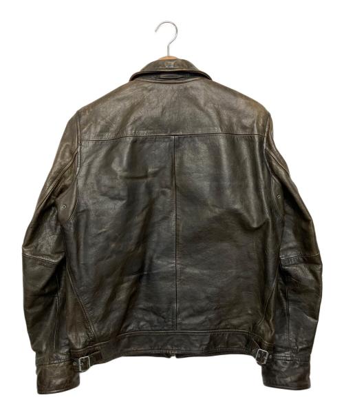 BANANA REPUBLIC（バナナリパブリック）BANANA REPUBLIC (バナナリパブリック) 80sレザージャケット ブラウン サイズ:Sの古着・服飾アイテム