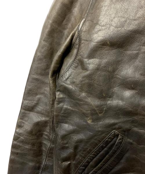 BANANA REPUBLIC（バナナリパブリック）BANANA REPUBLIC (バナナリパブリック) 80sレザージャケット ブラウン サイズ:Sの古着・服飾アイテム