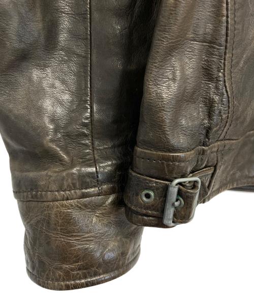 BANANA REPUBLIC（バナナリパブリック）BANANA REPUBLIC (バナナリパブリック) 80sレザージャケット ブラウン サイズ:Sの古着・服飾アイテム