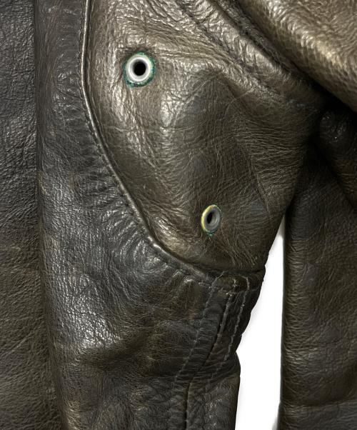 BANANA REPUBLIC（バナナリパブリック）BANANA REPUBLIC (バナナリパブリック) 80sレザージャケット ブラウン サイズ:Sの古着・服飾アイテム