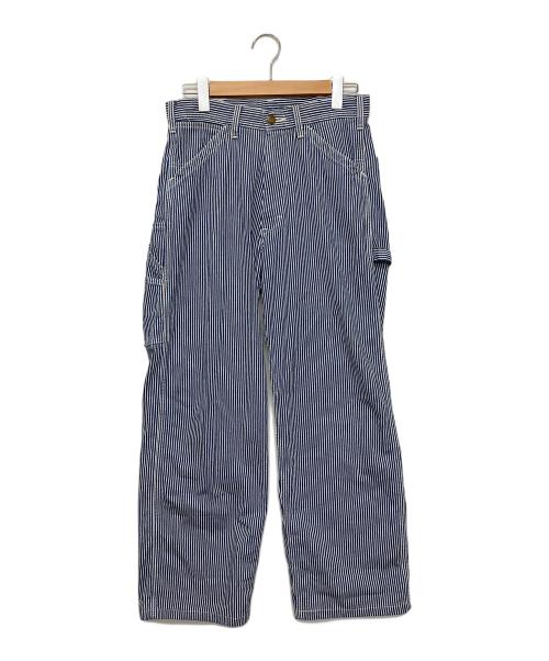 LEE（リー）LEE (リー) ペインターパンツ ネイビー×ホワイト サイズ:Sの古着・服飾アイテム