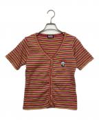 Hysteric Glamourヒステリックグラマー）の古着「カットソーカーディガン」｜ピンク