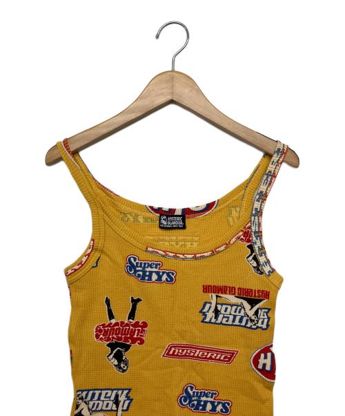 Hysteric Glamour（ヒステリックグラマー）Hysteric Glamour (ヒステリックグラマー) キャミソール イエロー サイズ:FREEの古着・服飾アイテム