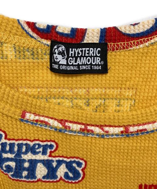 Hysteric Glamour（ヒステリックグラマー）Hysteric Glamour (ヒステリックグラマー) キャミソール イエロー サイズ:FREEの古着・服飾アイテム