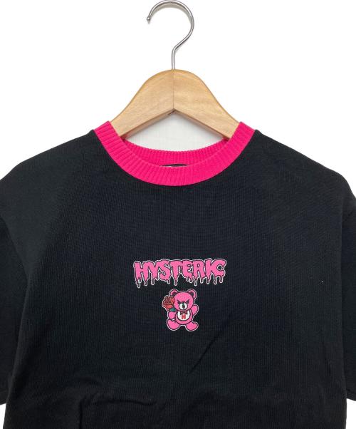 Hysteric Glamour（ヒステリックグラマー）Hysteric Glamour (ヒステリックグラマー) 半袖カットソー ブラック サイズ:FREEの古着・服飾アイテム