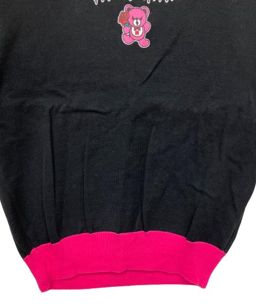 Hysteric Glamour（ヒステリックグラマー）Hysteric Glamour (ヒステリックグラマー) 半袖カットソー ブラック サイズ:FREEの古着・服飾アイテム