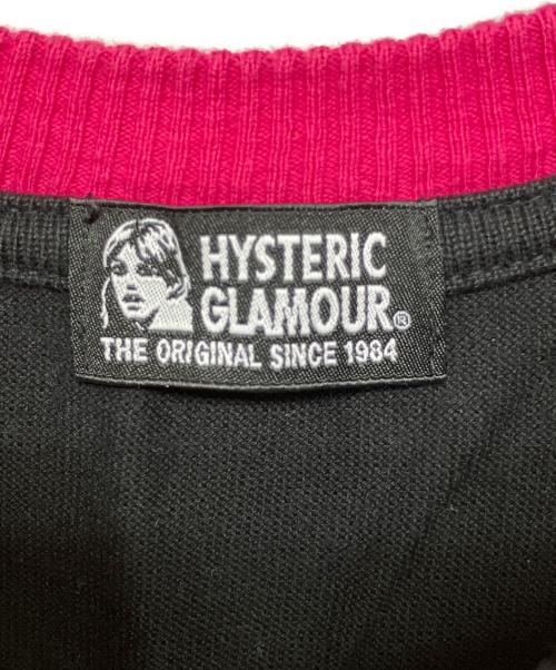 Hysteric Glamour（ヒステリックグラマー）Hysteric Glamour (ヒステリックグラマー) 半袖カットソー ブラック サイズ:FREEの古着・服飾アイテム