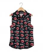 Hysteric Glamourヒステリックグラマー）の古着「ノースリーブシャツ」｜ブラック