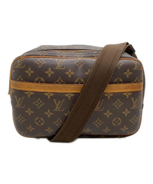 LOUIS VUITTON（ルイ ヴィトン）LOUIS VUITTON (ルイ ヴィトン) モノグラム リポーターPM ショルダーバッグ ブラウンの古着・服飾アイテム