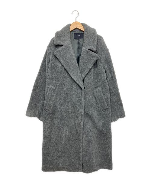 FRAMeWORK（フレームワーク）FRAMeWORK (フレームワーク) ボアコート グレー サイズ:36の古着・服飾アイテム