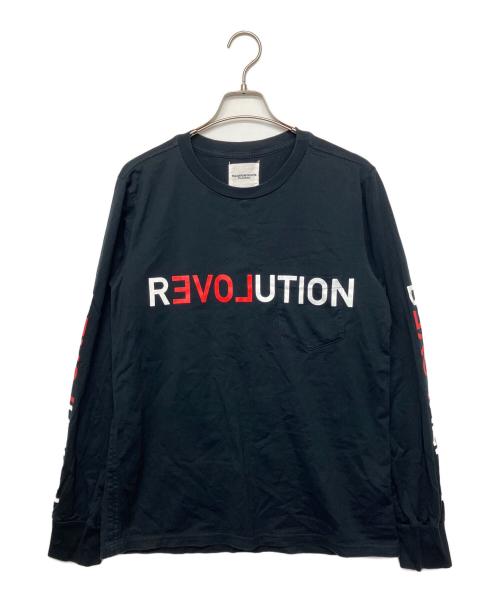 TAKAHIROMIYASHITA TheSoloIst.（タカヒロミヤシタ ザソロイスト）TAKAHIROMIYASHITA TheSoloIst. (タカヒロミヤシタ ザソロイスト) 長袖カットソー ブラック サイズ:44の古着・服飾アイテム