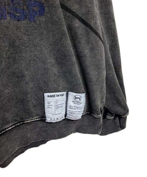 MAISON SPECIAL（メゾンスペシャル）MAISON SPECIAL (メゾンスペシャル) Prime-Over College Sweat Crew Neck Pullover　スウェット ブラック サイズ:2の古着・服飾アイテム