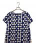 marimekko (マリメッコ) RAKASTAA EI RAKASTA SITRIINI DRESS　半袖ワンピース ブルー サイズ:M：7000円