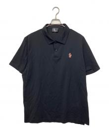 MONCLER（モンクレール）の古着「ポロシャツ」｜ブラック