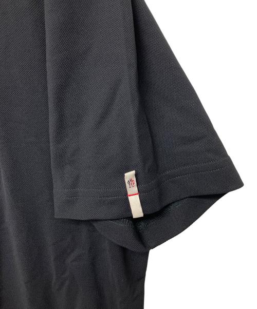 MONCLER（モンクレール）MONCLER (モンクレール) ポロシャツ ブラック サイズ:3XLの古着・服飾アイテム