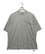 HERMESエルメス）の古着「フラグメント・エクエストレス　半袖Tシャツ」｜ライトグレー