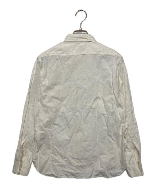 BUZZ RICKSON'S（バズリクソンズ）BUZZ RICKSON'S (バズリクソンズ) ホワイトシャンブレーワークシャツ　長袖シャツ ホワイト サイズ:14 1/2の古着・服飾アイテム