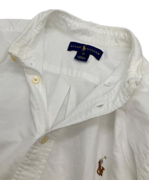 POLO RALPH LAUREN（ポロ・ラルフローレン）POLO RALPH LAUREN (ポロ・ラルフローレン) 長袖シャツ ホワイト サイズ:16の古着・服飾アイテム