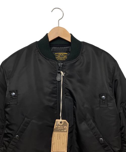 waiper（ワイパー）WAIPER (ワイパー) MA-1ジャケット ブラック サイズ:S 未使用品の古着・服飾アイテム