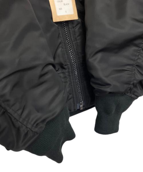 waiper（ワイパー）WAIPER (ワイパー) MA-1ジャケット ブラック サイズ:S 未使用品の古着・服飾アイテム