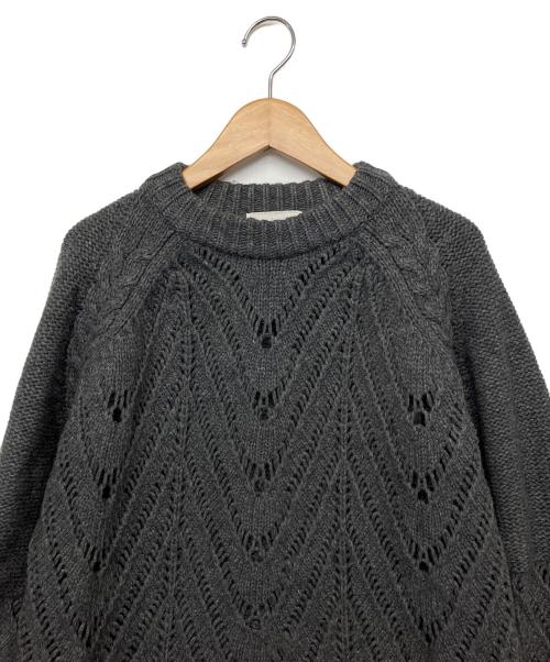 CLANE（クラネ）CLANE (クラネ) 厚手ニット グレー サイズ:1の古着・服飾アイテム