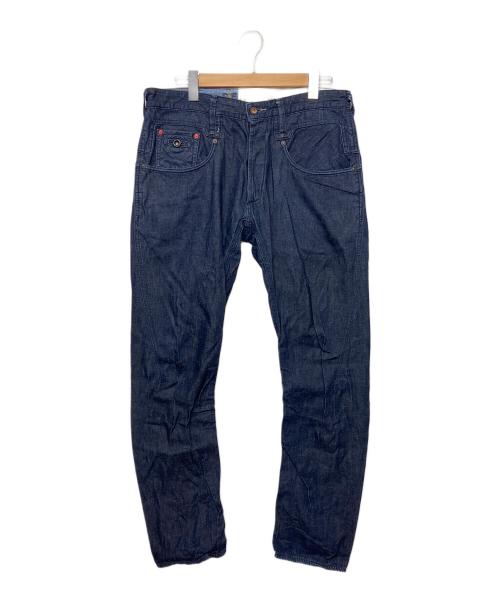 Denham（デンハム）Denham (デンハム) CROSS BACK　デニムパンツ インディゴ サイズ:83.5cm (W33)の古着・服飾アイテム