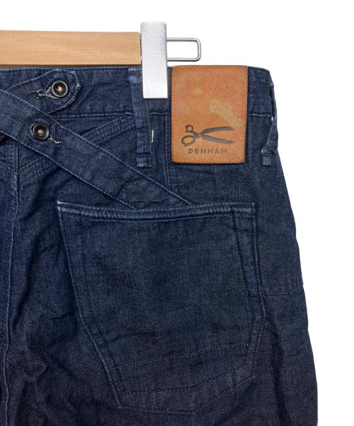 Denham（デンハム）Denham (デンハム) CROSS BACK　デニムパンツ インディゴ サイズ:83.5cm (W33)の古着・服飾アイテム