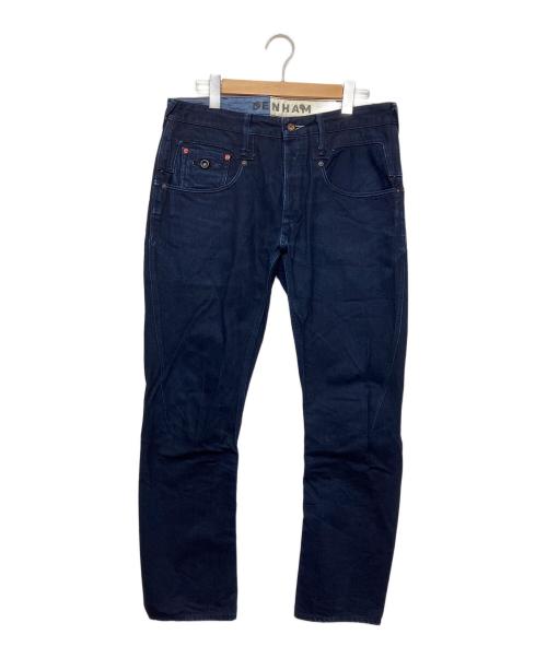 Denham（デンハム）Denham (デンハム) CROSS BACK　デニムパンツ インディゴ サイズ:83.5cm (W33)の古着・服飾アイテム