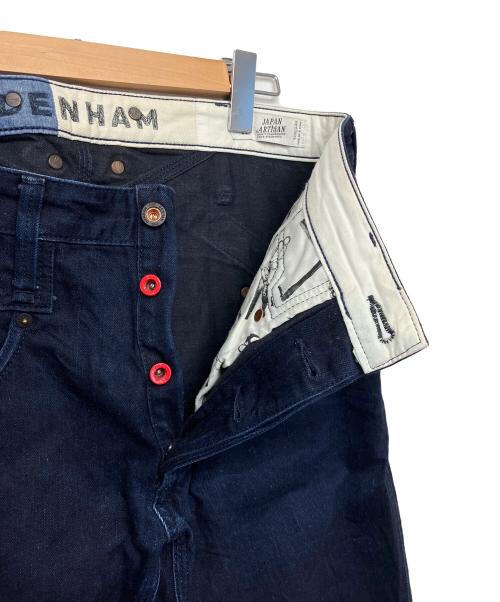 Denham（デンハム）Denham (デンハム) CROSS BACK　デニムパンツ インディゴ サイズ:83.5cm (W33)の古着・服飾アイテム