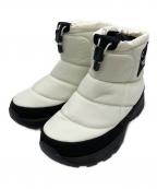 THE NORTH FACEザ ノース フェイス）の古着「ヌプシ ブーティ ウォータープルーフ」｜ホワイト