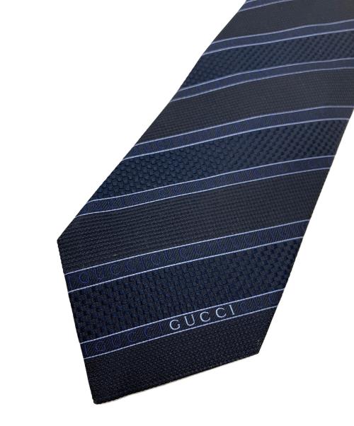 GUCCI（グッチ）GUCCI (グッチ) ネクタイ ネイビー サイズ:FREE 未使用品の古着・服飾アイテム