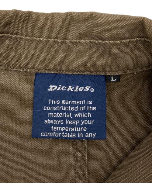 Dickies（ディッキーズ）Dickies (ディッキーズ) カバーオール ブラウン サイズ:Lの古着・服飾アイテム