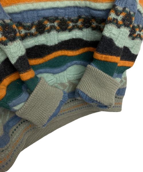 Jacques journaa（Jacques journaa）Jacques journaa (Jacques journaa) 厚手ニット スカイブルー サイズ:Lの古着・服飾アイテム