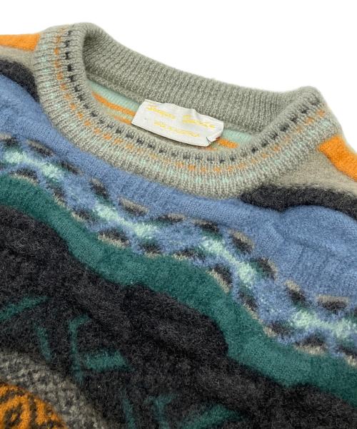 Jacques journaa（Jacques journaa）Jacques journaa (Jacques journaa) 厚手ニット スカイブルー サイズ:Lの古着・服飾アイテム