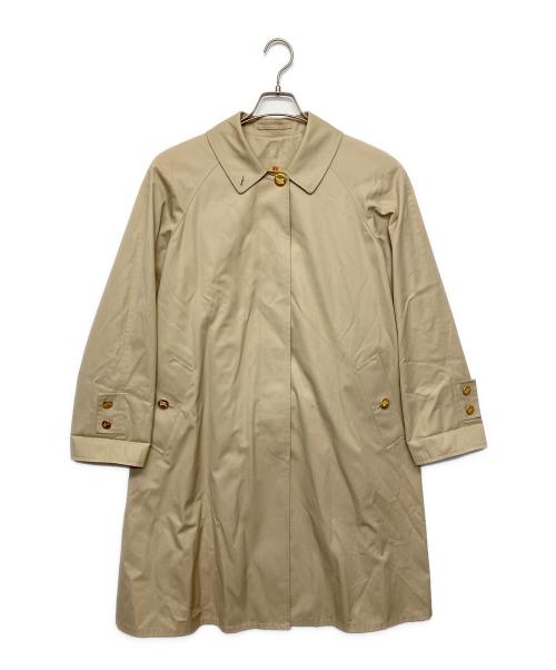 Burberry's（バーバリー）Burberry's (バーバリーズ) ステンカラーコート 金ボタン ベージュ サイズ:9ARの古着・服飾アイテム