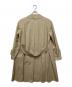 中古・古着 Burberry's (バーバリーズ) ステンカラーコート 金ボタン ベージュ サイズ:9AR：15000円