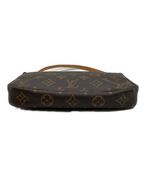 LOUIS VUITTON（ルイ ヴィトン）LOUIS VUITTON (ルイ ヴィトン) モノグラム　ポシェット・アクセソワール　ショルダーポーチ ブラウンの古着・服飾アイテム