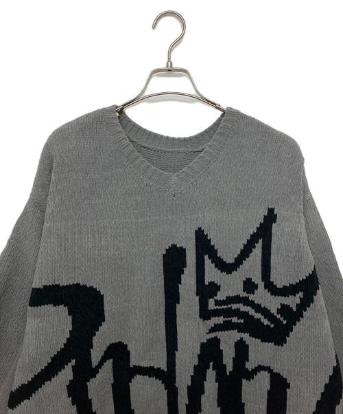 RODEO CROWNS WIDE BOWL（ロデオクラウンズワイドボウル）RODEO CROWNS WIDE BOWL (ロデオクラウンズワイドボウル) ニットワンピース グレー サイズ:FREE 未使用品の古着・服飾アイテム