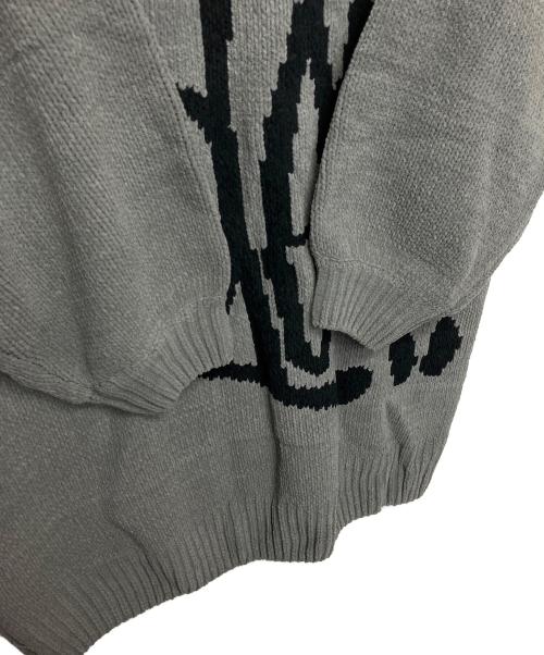 RODEO CROWNS WIDE BOWL（ロデオクラウンズワイドボウル）RODEO CROWNS WIDE BOWL (ロデオクラウンズワイドボウル) ニットワンピース グレー サイズ:FREE 未使用品の古着・服飾アイテム