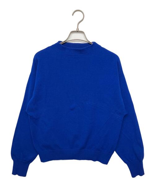 BLENHEIM（ブレンヘイム）BLENHEIM (ブレンヘイム) 厚手ニット ブルー サイズ:Sの古着・服飾アイテム