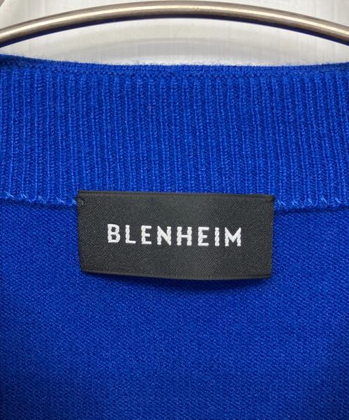 BLENHEIM（ブレンヘイム）BLENHEIM (ブレンヘイム) 厚手ニット ブルー サイズ:Sの古着・服飾アイテム