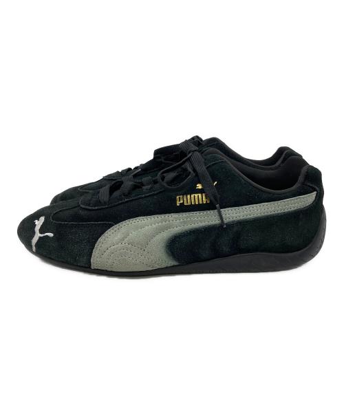 PUMA（プーマ）PUMA (プーマ) スピードキャット OG　スニーカー ブラック×シルバー サイズ:27cmの古着・服飾アイテム
