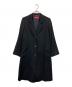 PIACENZA（ピアチェンツァ）の古着「チェスターコート」｜ブラック