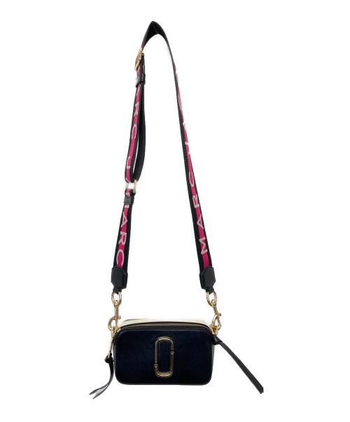 MARC JACOBS（マークジェイコブス）MARC JACOBS (マークジェイコブズ) スナップショット ショルダーバッグ ブラックの古着・服飾アイテム