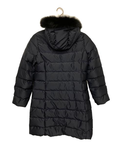 green label relaxing（グリーンレーベルリラクシング）green label relaxing (グリーンレーベルリラクシング) グリーンダウン ハッスイ ロングコート ダウンコート ネイビー サイズ:40の古着・服飾アイテム