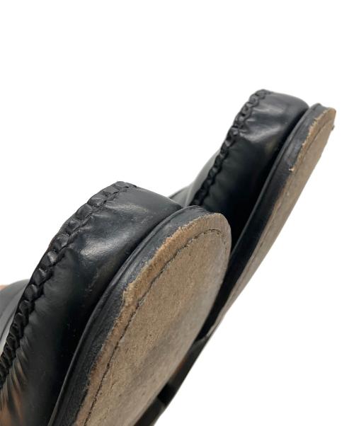 G.H.BASS（ジーエイチバス）G.H.BASS (ジーエイチバス) LARSON ペニーローファー ブラック サイズ:27cmの古着・服飾アイテム